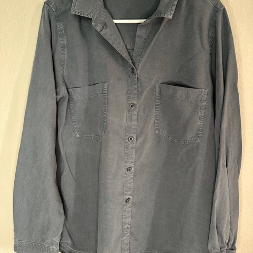 Side Stitch mineral-washed tencera‎ shirt - Picture 4 of 4